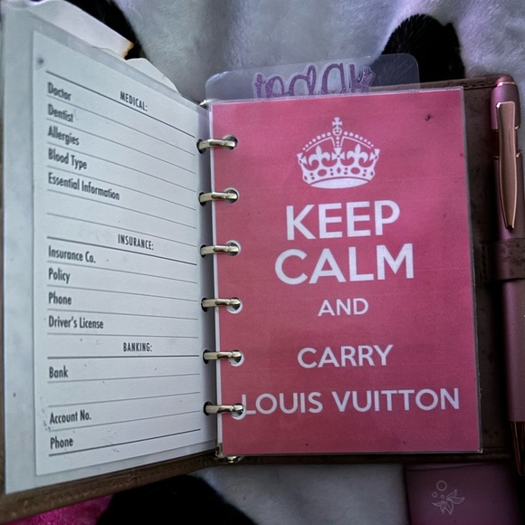 Gucci Authentic Guccissima embossed leather  Rose metallic agenda *chk video* - Picture 14 of 17